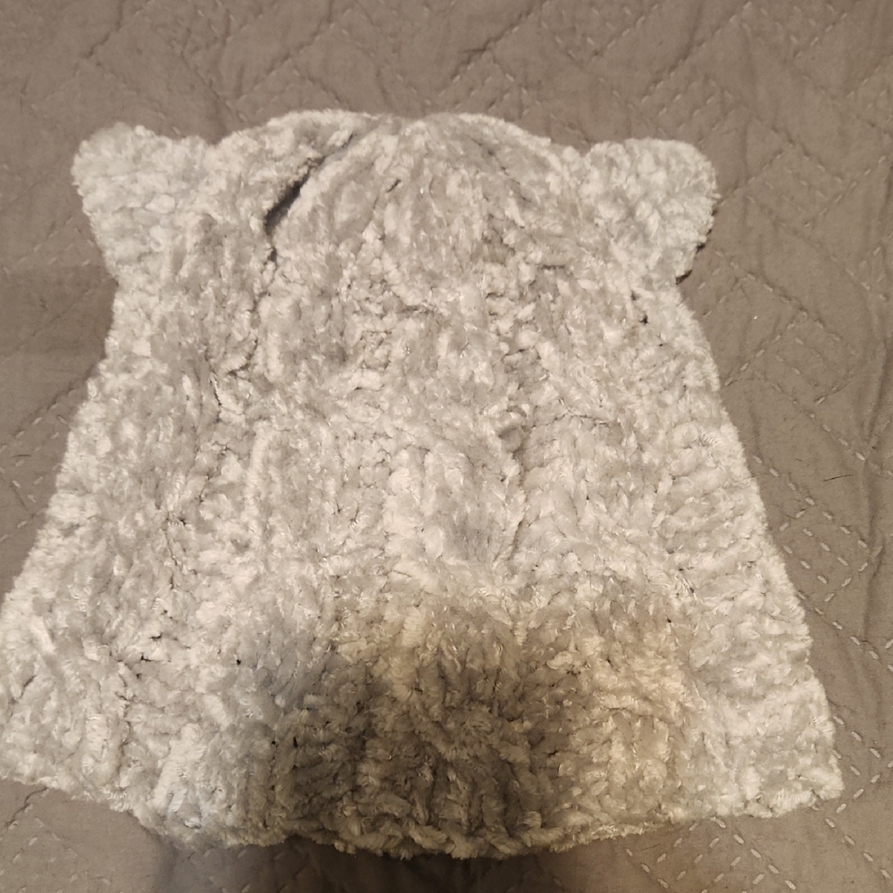 BCBGeneration Gray Knit Scarf